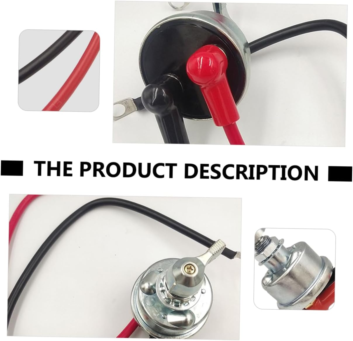 Professional Car Battery Cut off Switch Rv Battery Isolator Knob Power Switch Safety Design Easy Disconnect