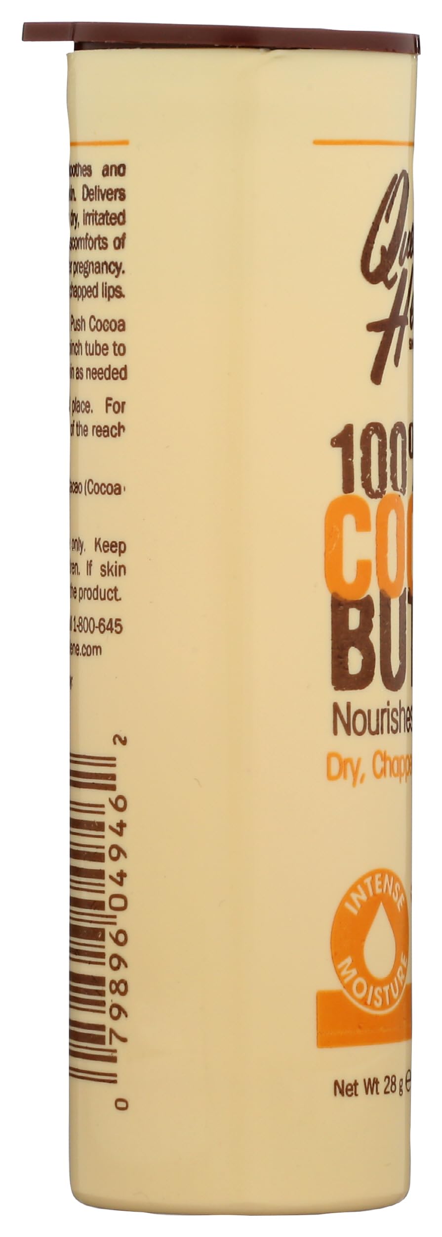 100% masło kakaowe, kij, 28 g Queen Helene