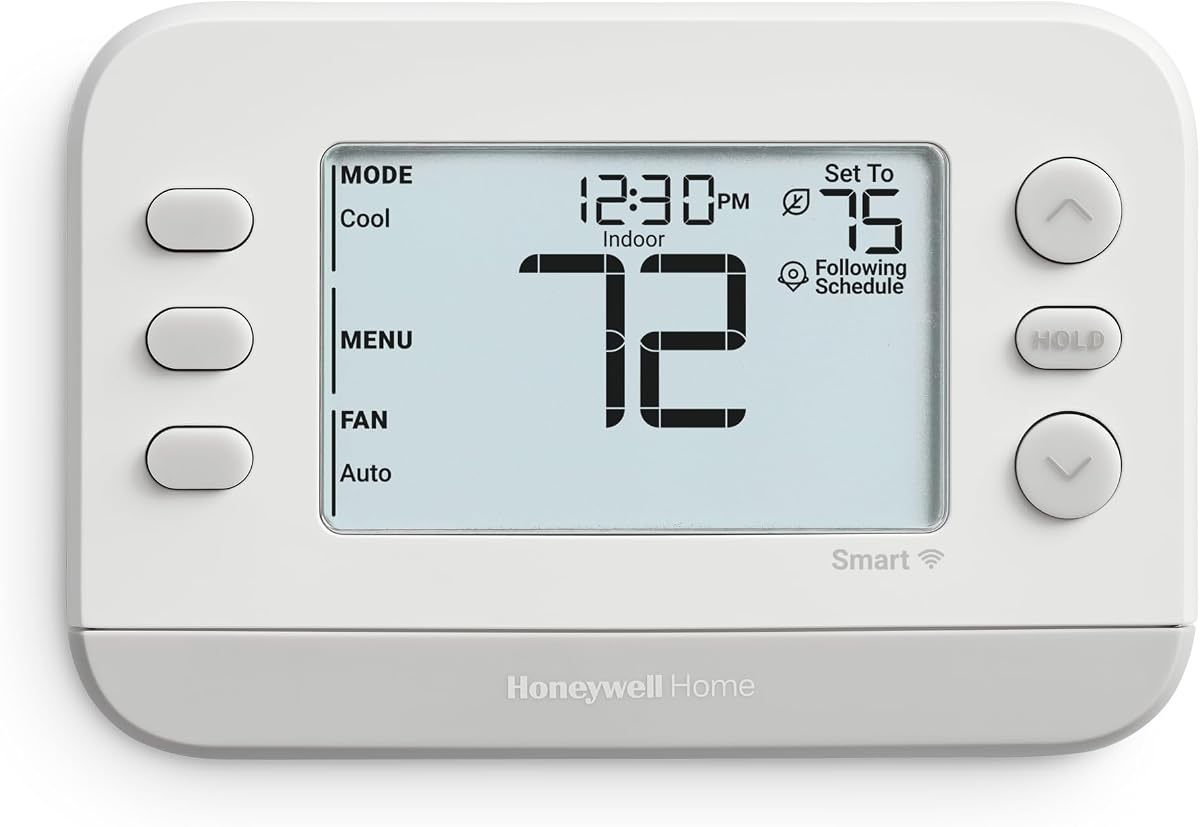 X2S Smart Wi-Fi Thermostat, Gray | Conventional/Heat Pump Compatibility, Thermostat for Home