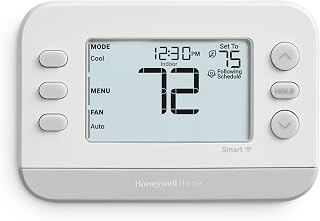 Honeywell Home X2S Smart WiFi Thermostat - ENERGY STAR Certified, Matter Compatible, Heat Pump & Conventional Systems, Gray