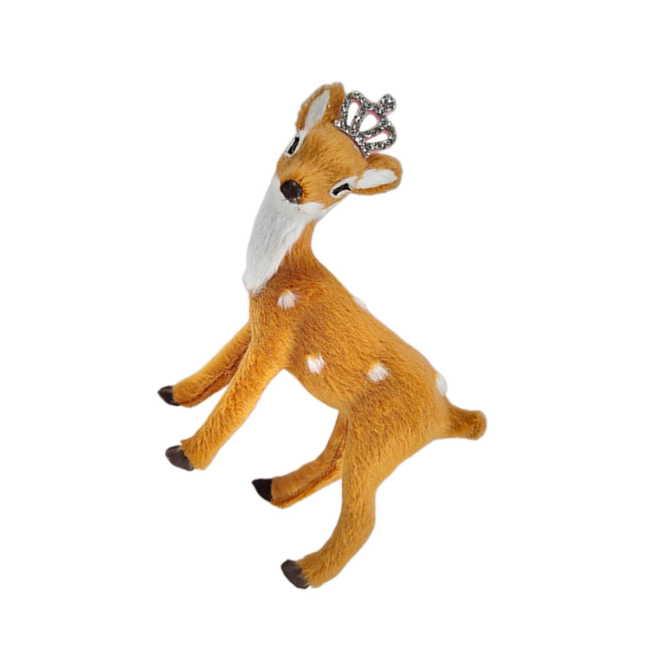 AMSLSIU Resin Sitting Deer Statue True-to-life Details Durable Craftsmanship Adds Charm To Home Office Decor Home Decor - Living Room Bedroom Office Bathroom