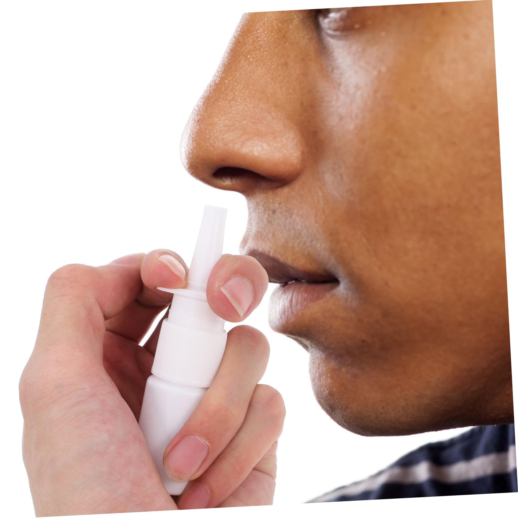 Mikinona 200 Stück 10ml Nasenspray Nachfüllflasche aus Pe mit Feinem Sprühnebel Wiederbefüllbare Sprühflaschen Tragbar für Reisen und Outdoor Einsatz