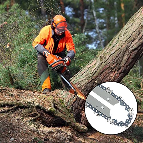 Yemiany Ersatz-Sägekette, Antriebsglieder kette für kettensäge, Langlebig und für die meisten kleinen Kettensägen… – Bild 5