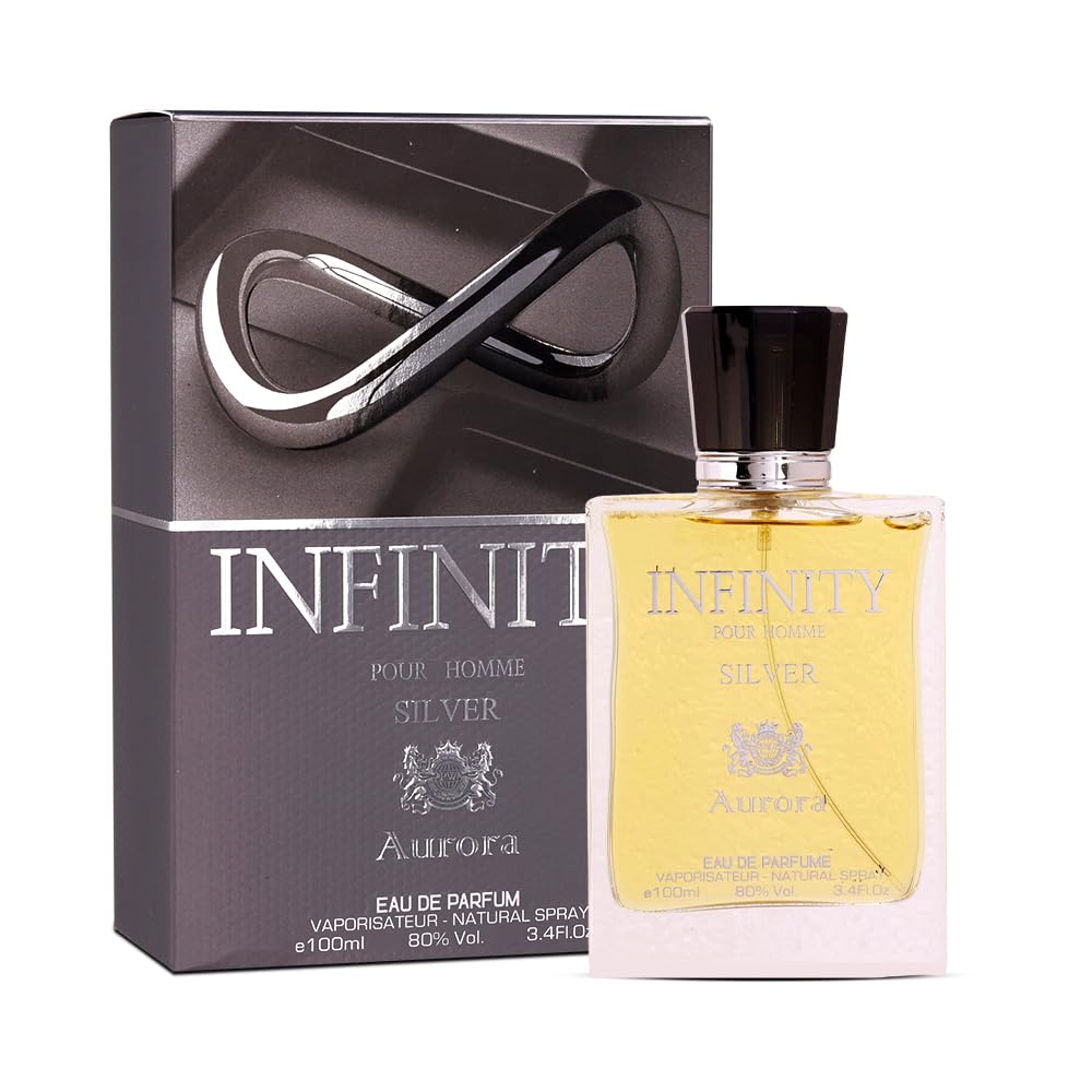 Infinity Silver Eau De Parfum For Men - 100ml