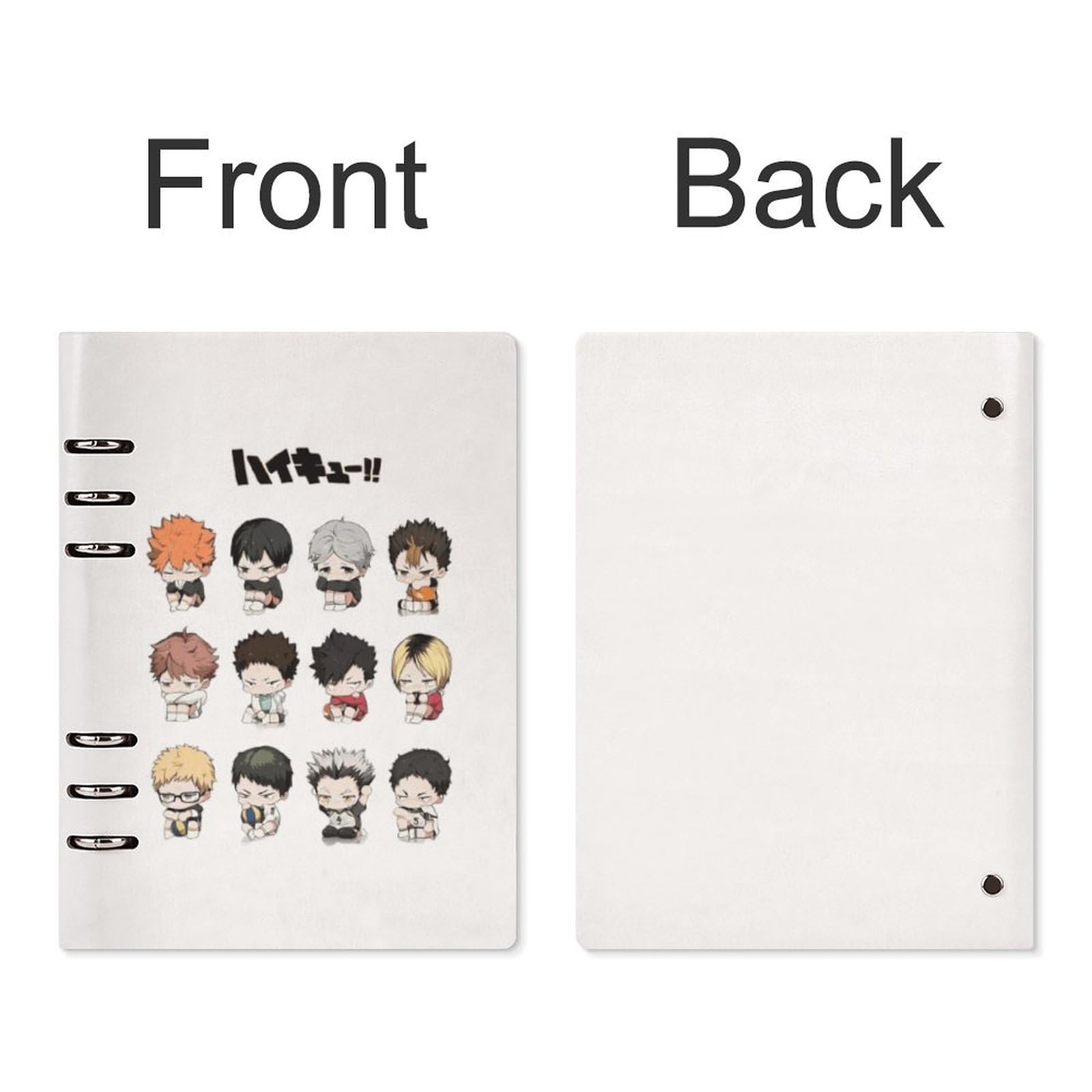 ハイキュー　ノート　まとめ売り Amazon.co.jp: ハイキュー アニメ バインダーノート 日記帳 システム