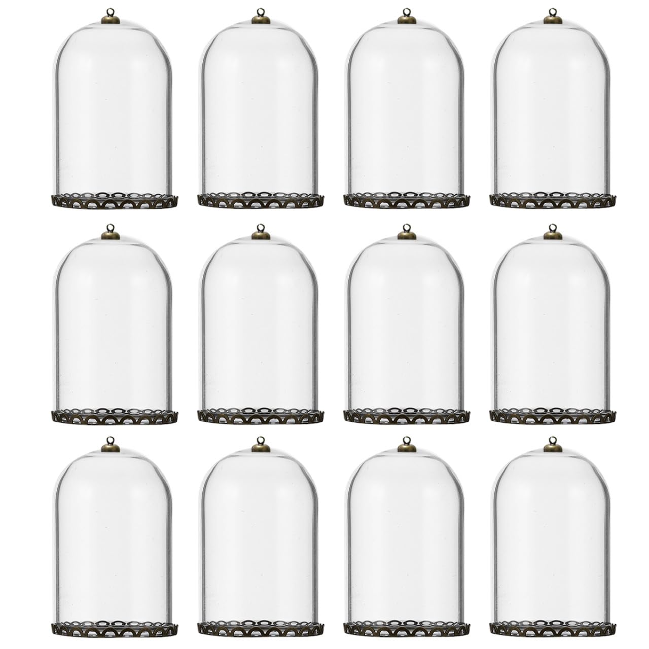 Mini bouteilles en verre Zerodeko pour ranger vos micro-perles et créer vos grigris