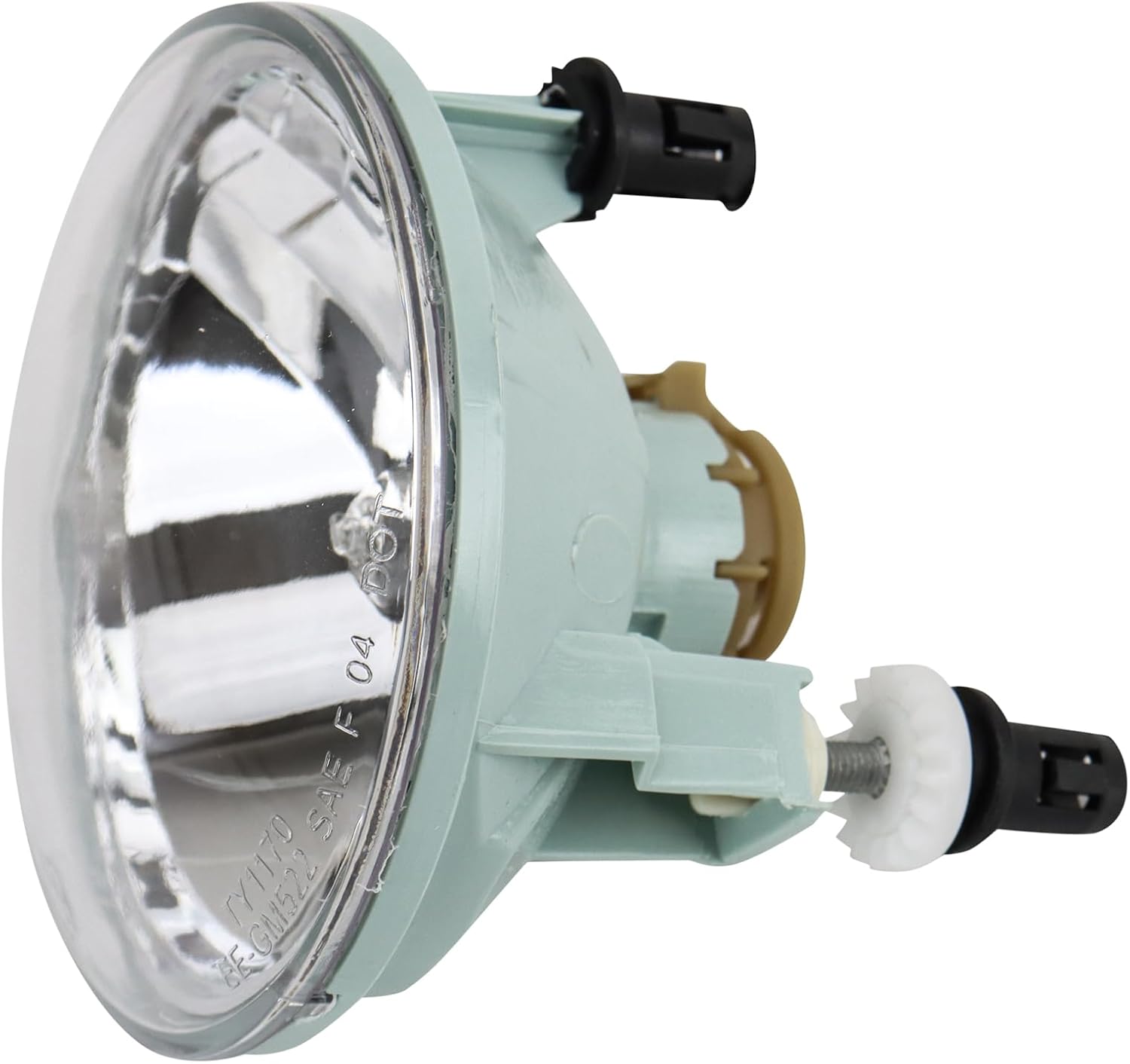 TRQ Fog Light Set Driver & Passenger Side Compatible with Chevrolet GMC Pontiac GM2590104