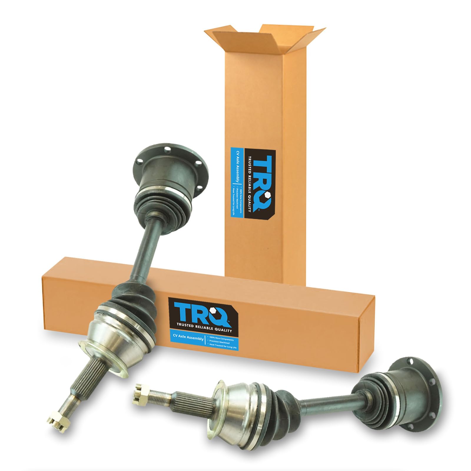 TRQ Front Driver and Passenger Side CV Axle Assembly Set