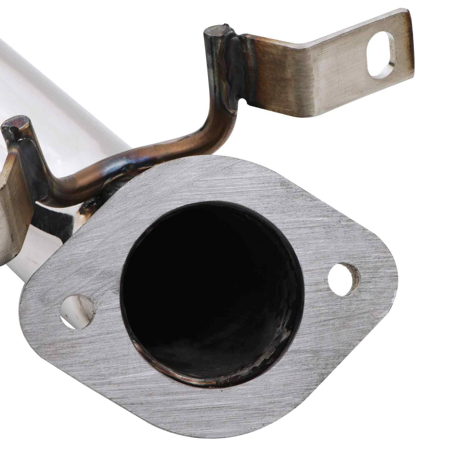Downpipe Exhaut Decat da 6,3 cm, compatibile con Volkswagen VW Golf MK5 1.4 TSI Twin charger 168bhp / 170bhp modelli 2004-2009 in acciaio inox De Cat Down Pipe Upgrade
