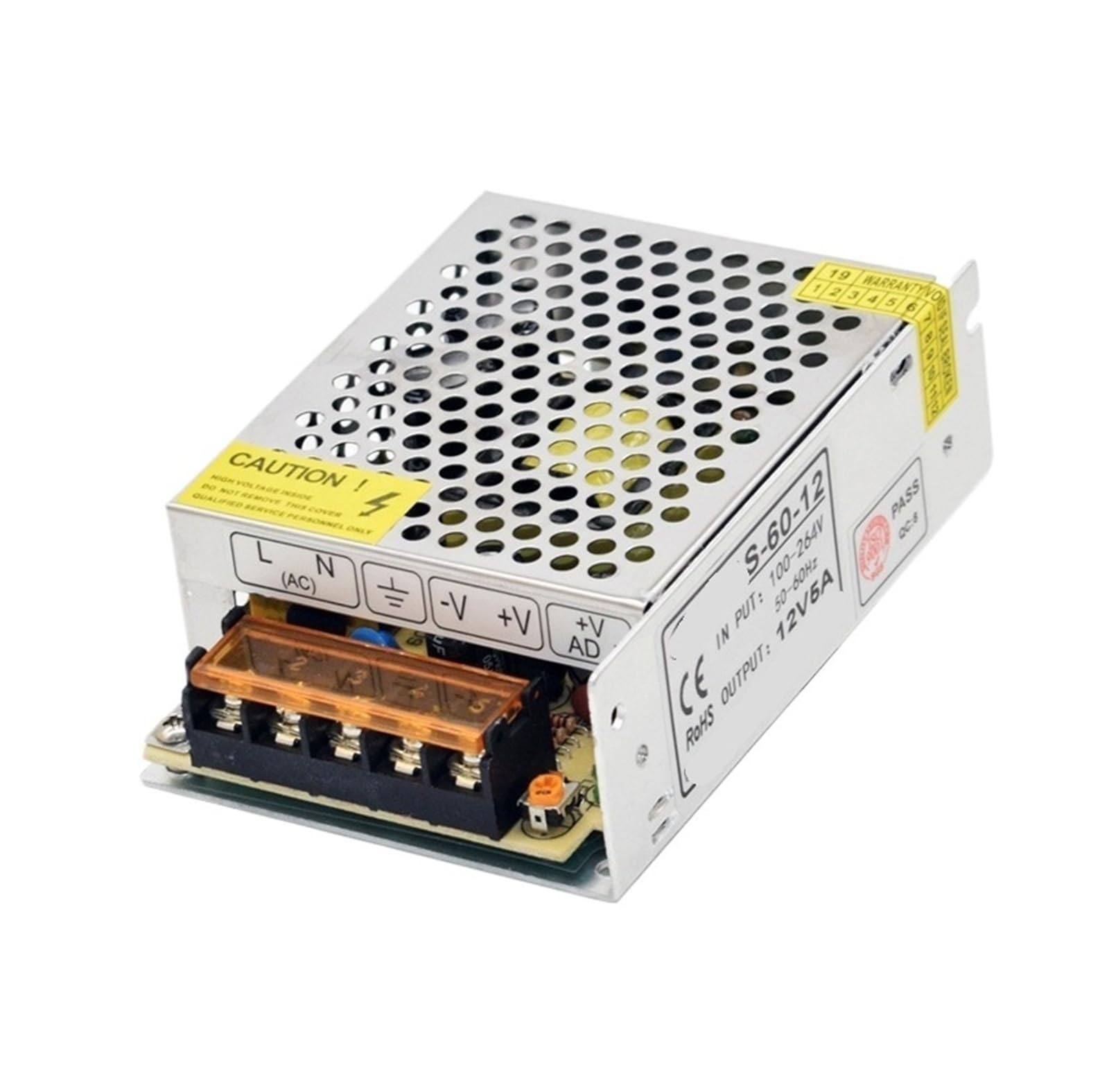 Alimentation à découpage 12V 60W pour bande lumineuse LED