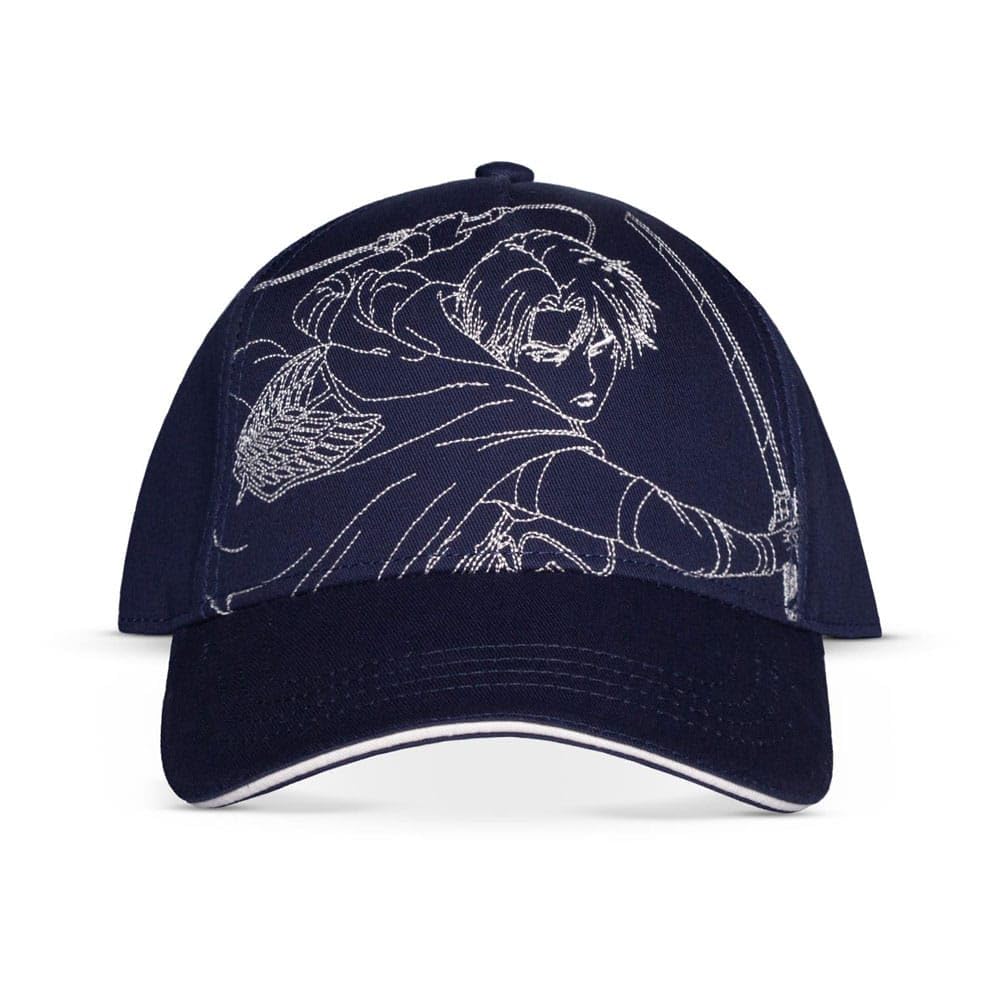 Attack on Titan Scout Regiment Levi Adjustable Baseball Cap Blue