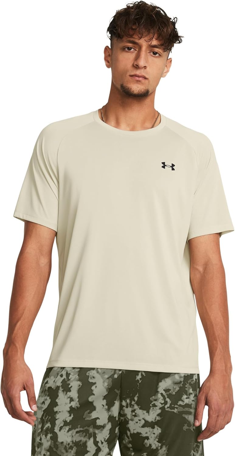 Under Armour Men's Tech 2.0 Short-Sleeve T-Shirt, (273) Silt / / Black, 4X-Large Tall