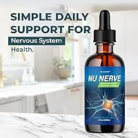 Vista 5 de NuNerve Drops - Suplemento oficial para la salud de Nu Nerve Drop, fórmula avanzada de apoyo nervioso NuNerve Drops Liquid Premium Advanced Nerve