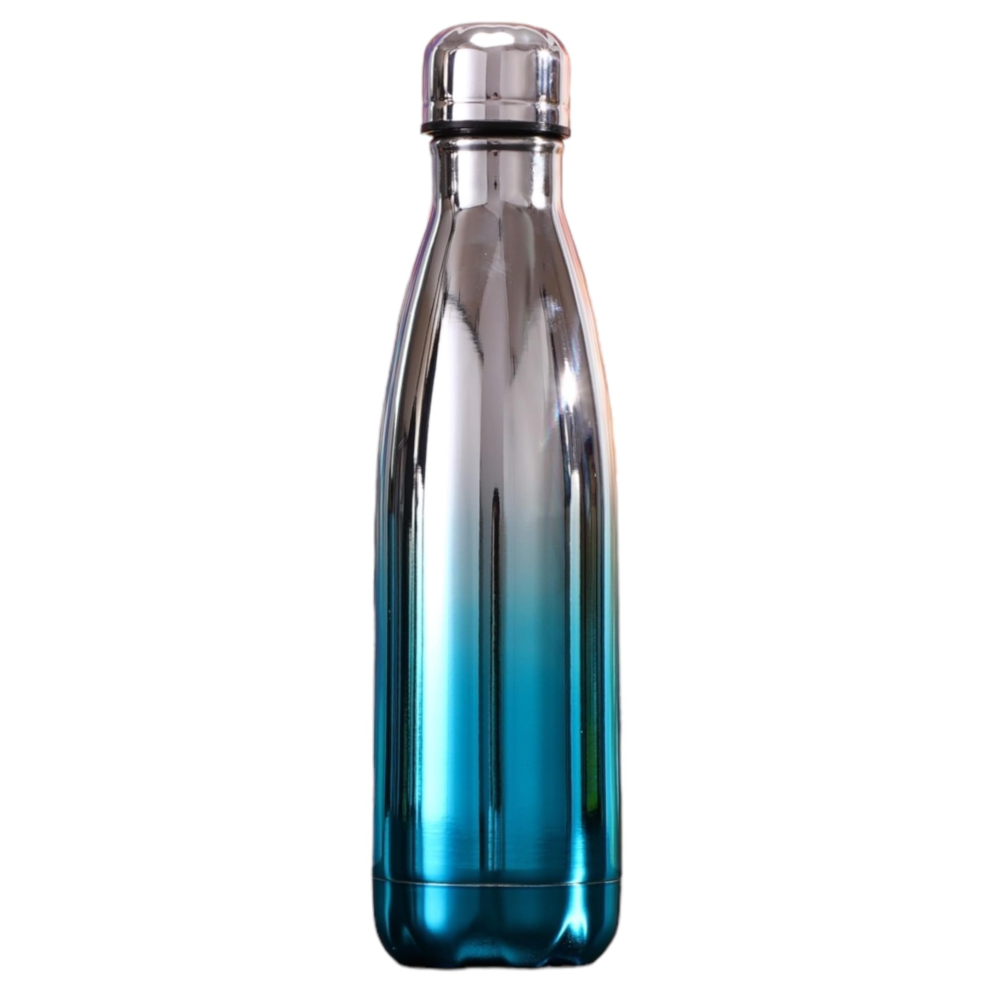 Mi Ko Mi Ka Botella de Agua Térmica de Acero Inoxidable Reutilizable | Sin BPA | Mantiene 24H Frio / 12H Calor | Hermética - Doble Pared a Prueba de Fugas (2 Azules, 750ml) — view 29