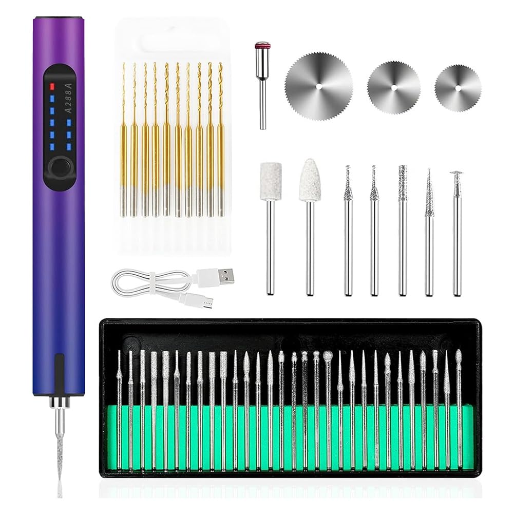 Stylo de gravure USB et mini perceuse pour plastique et pierre