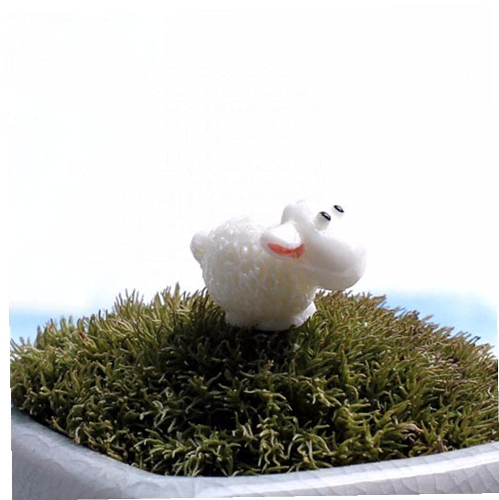 40 Mini-Schafe Aus Kunstharz – Süße Figuren Für Feengarten, Kuchendeko & Miniatur-Landschaften