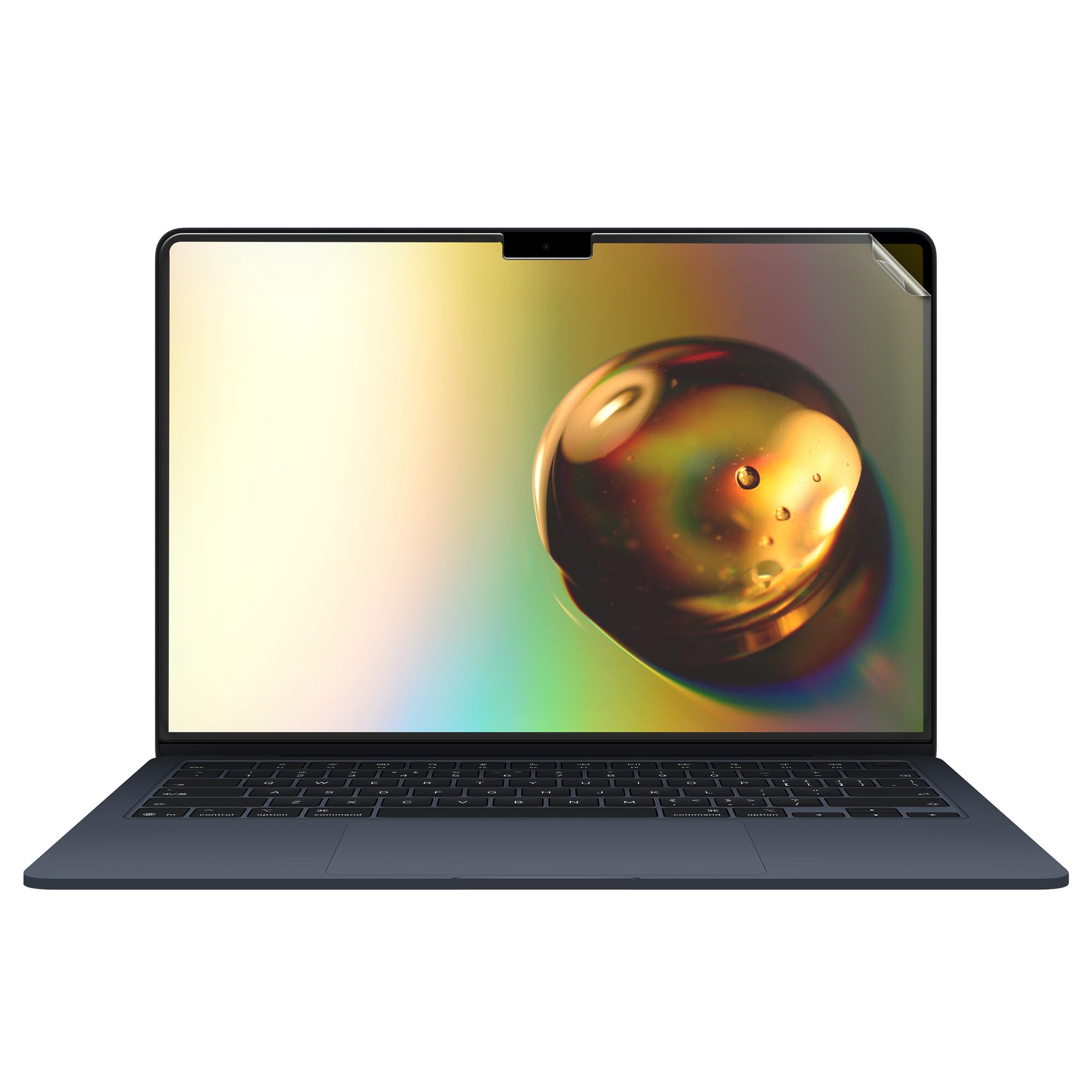 kwmobile Osłona ekranu kompatybilna z Apple Macbook Air 15 M4 2025 A3241 – matowa folia antyodblaskowa