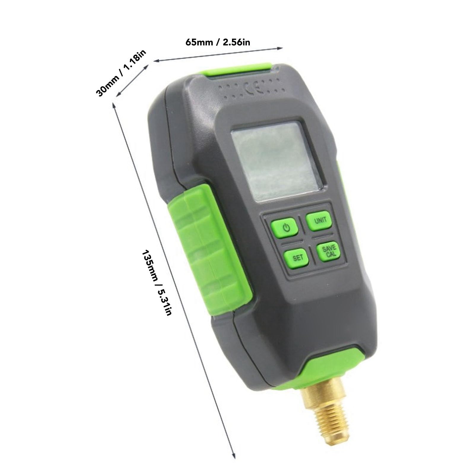 Manomètre Numérique 0-10000Pa Haute Précision Manomètre Électronique Absolu 0,5 Mpa