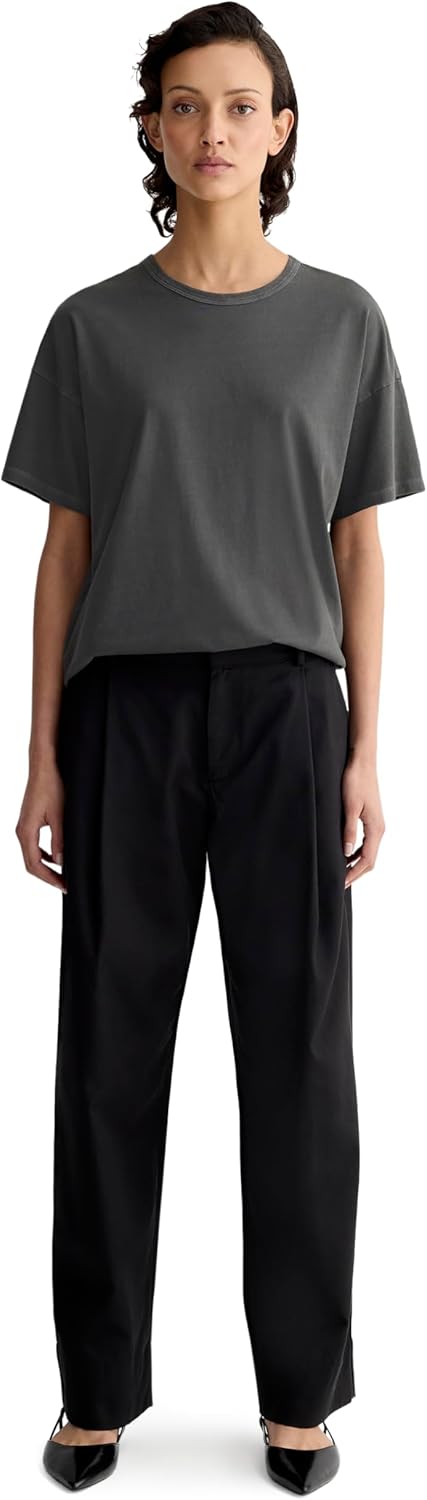 Everlane Womens The Boyfriend Tee in Essential Cotton - Image 2