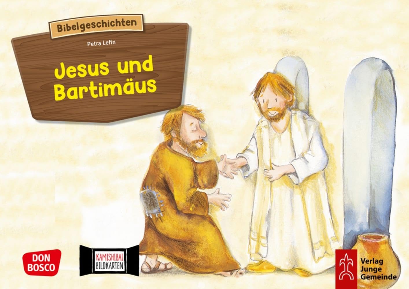 Kamishibai Bildkartenset – Jesus und Bartimäus: Eine biblische Erzählung
