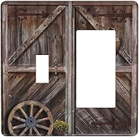 Vista 85 de William Morris Floral Boho Azul Medianoche Azul Bohemio Flor 1 Banda Dúplex Cubierta de Salida Decorativa Receptáculo Único Interruptor Eléctrico