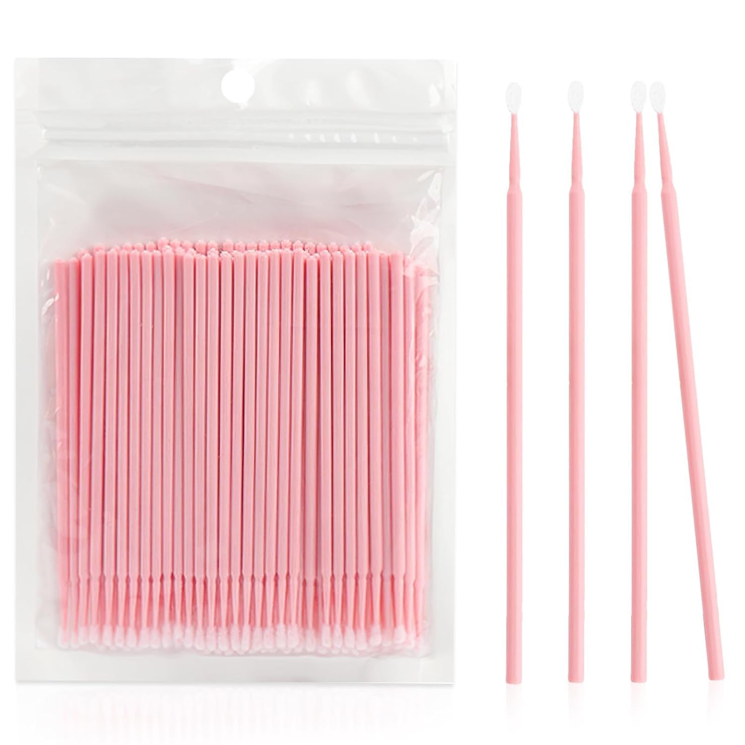 Fine Tip Cotton Swabs 100 Count for Makeup Correction, Precision Eyeliner & Mascara Cleanup, Lipstick Touch-Up, Beauty Cotton Buds for Cosmetic Use-picture-11