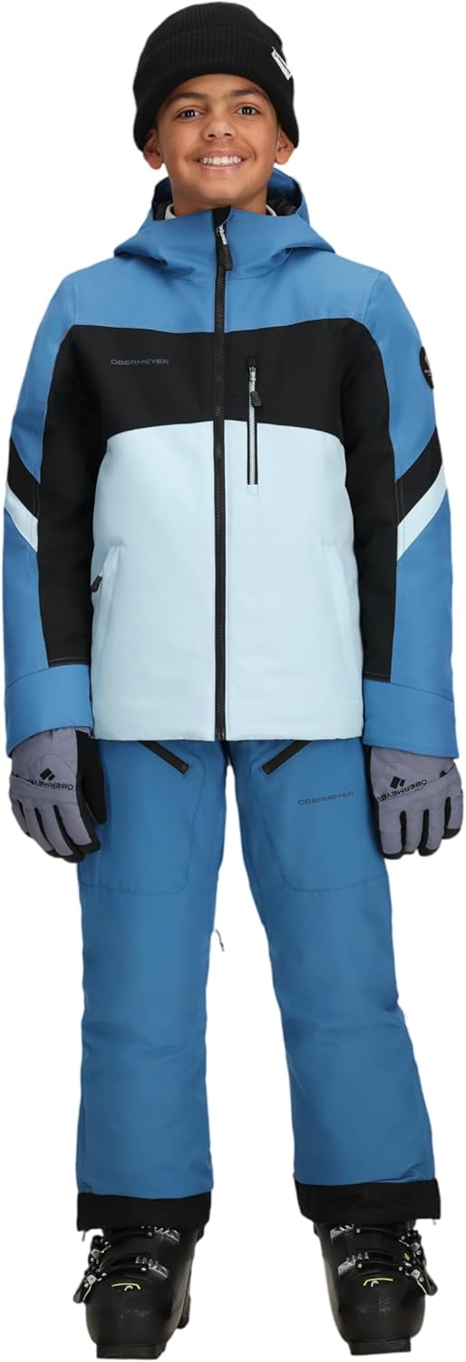 Obermeyer Boys Fleet Ski Jacket, Insulated and Waterproof for Skiing and Snowboarding - Image 2