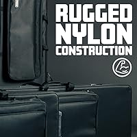 Vista 9 de Gator Cases Legacy Hybrid Series Lightweight Rolling Keyboard Case for 88 Note Keyboards and Electric Pianos (GK-88)