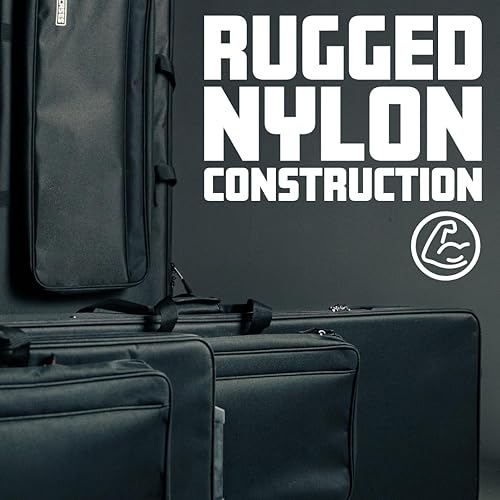 Miniatura 9 de Gator Cases Legacy Hybrid Series Lightweight Rolling Keyboard Case for 88 Note Keyboards and Electric Pianos (GK-88)