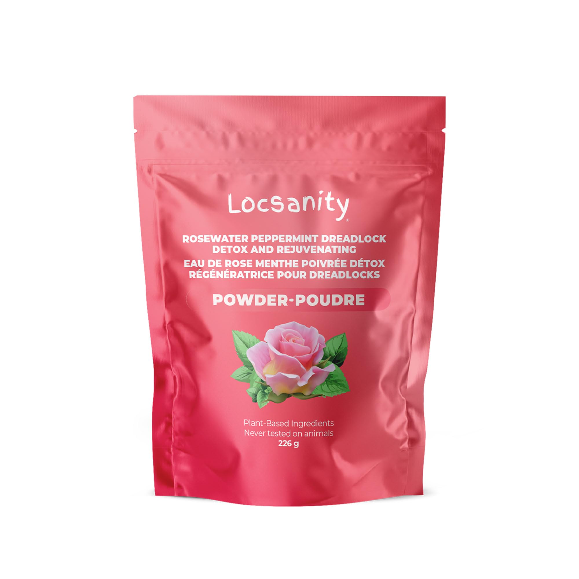 Locsanity Dreadlock Hair Scalp Detox - Deep Clean Dreadlock Powder, Cleansing Conditioner - Natural Hair Cleanser for Build Up - ACV Alternative, Loc Care and Maintenance Products