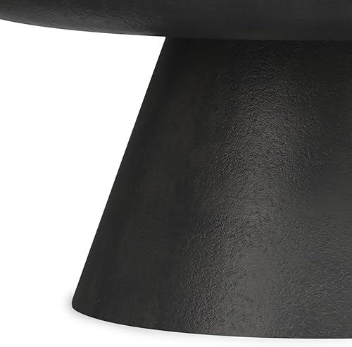 Miniatura 29 de SIMPLIHOME Garvy - Mesa auxiliar industrial de metal de 20 pulgadas de ancho en oro antiguo, totalmente montada para la sala de estar y el