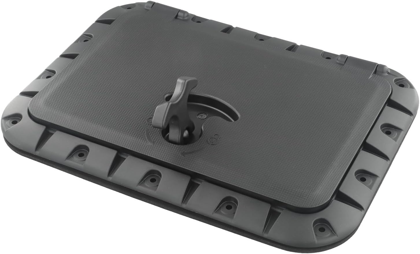 Marine Deck Plate Square Hatch Pull Out Handle Hatch Waterproof Square Hatch Deck Plate Cover For Boat For Canoe Fishing Rigging Sailing