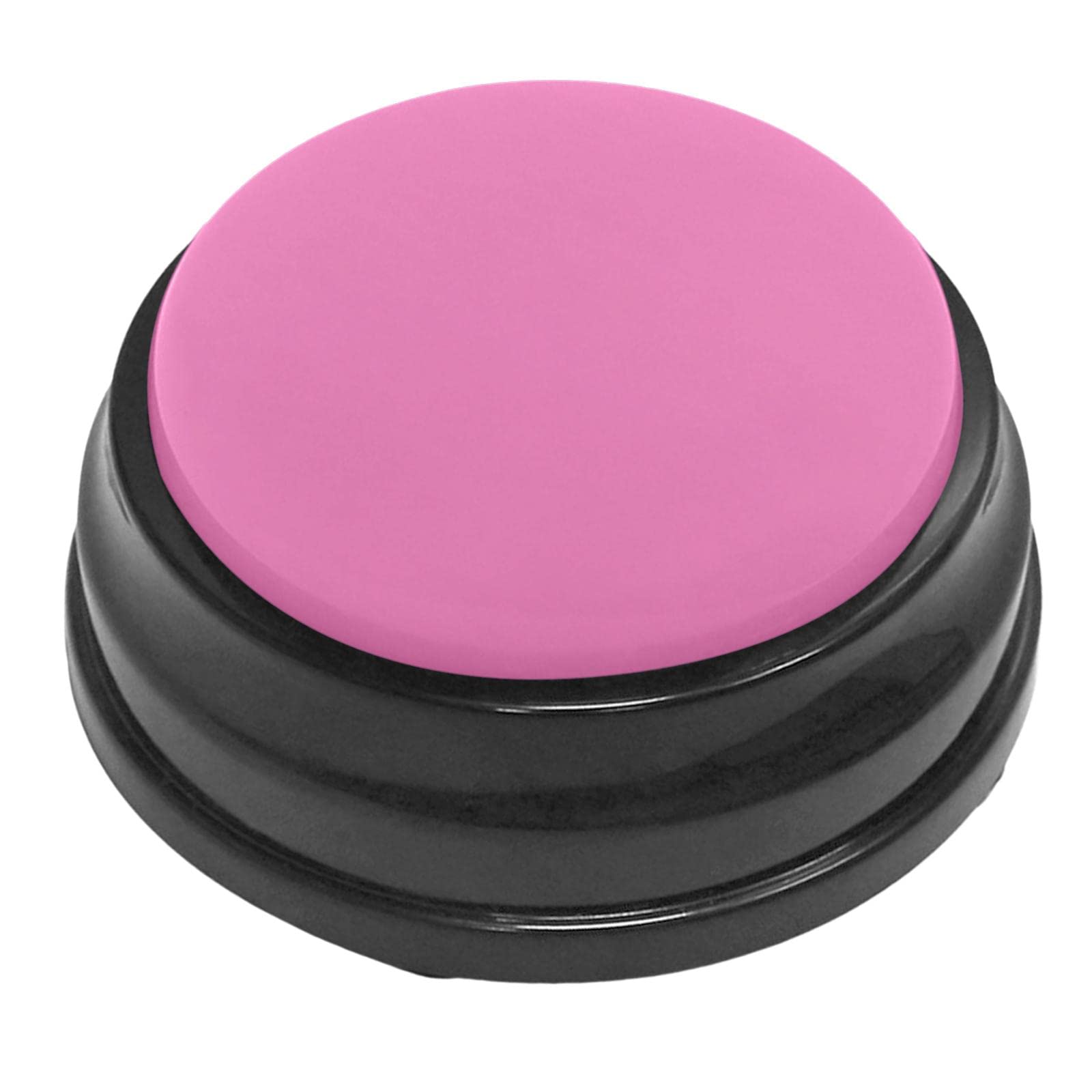 Recordable Sound Button Communication Interactive Toy Recorder Playback Talking Puppy Kitten Recording Voice Button for Kids Learning Pink - Image 2