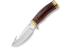 Buck Zipper Guthook Fixed Blade Knife: Premium Outdoor Gear for Hunting and Utility