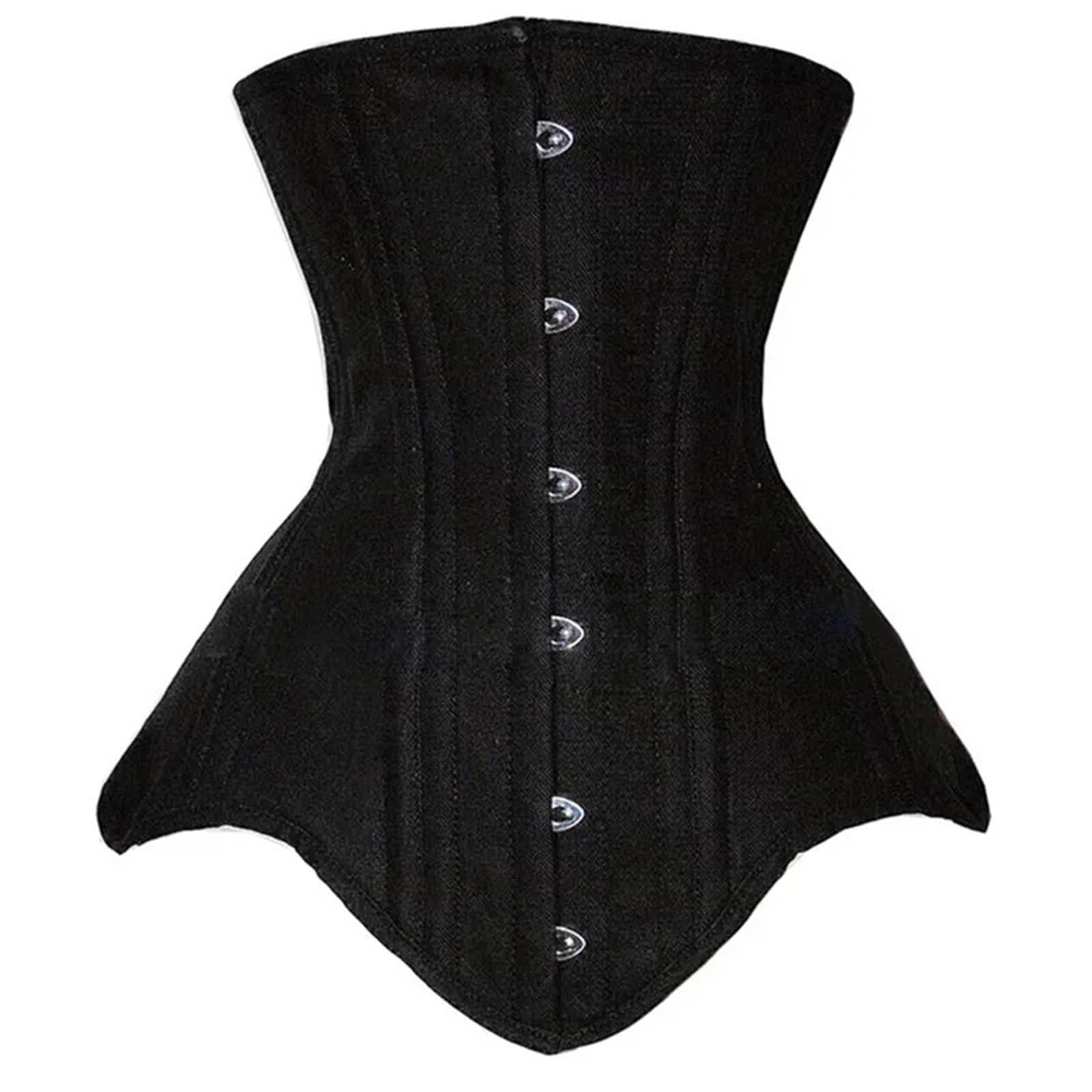 Corsetto Sottoseno da Donna con Stecche in Acciaio, Snellente, Bustier, Cintura Stringivita per Cosplay e Feste