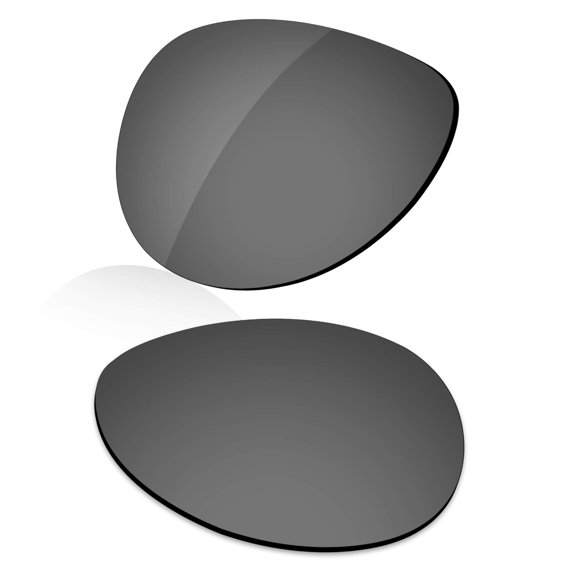 LenzReborn Polarized Lens Replacement for Oakley Crosshair New 2012 OO4060 Sunglass - Bright Black - Polarized Mirrored