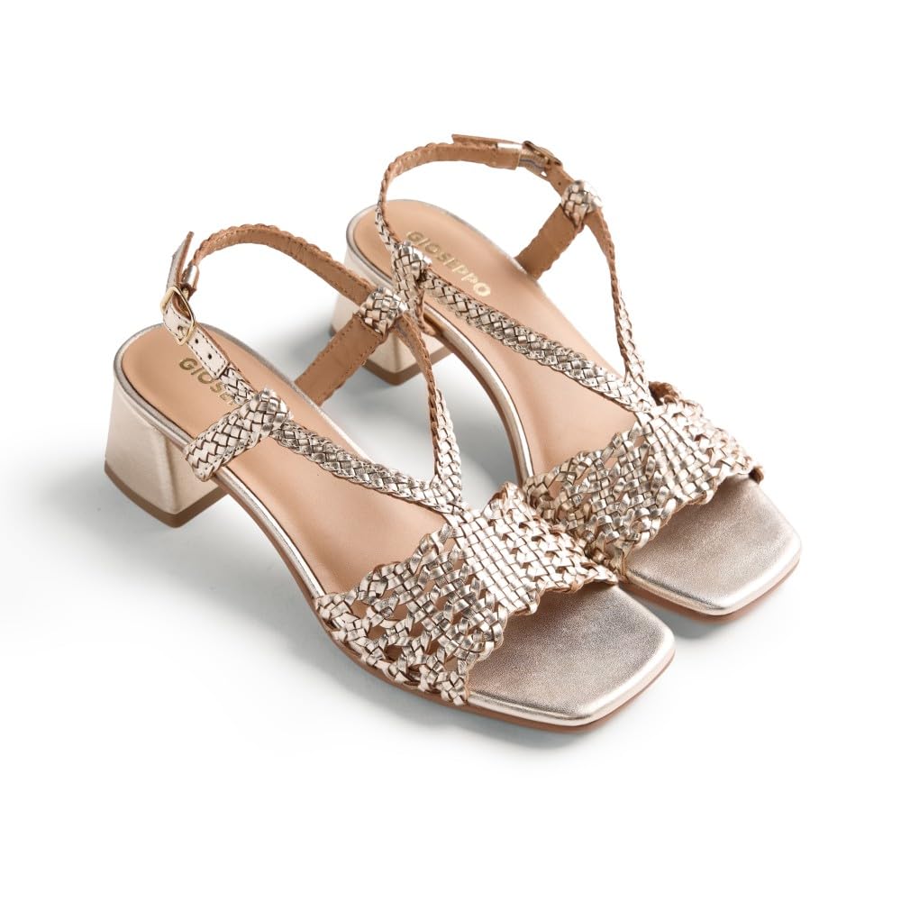 GIOSEPPO Ladies Blissfield T Strap Platinum Colour 37 EU