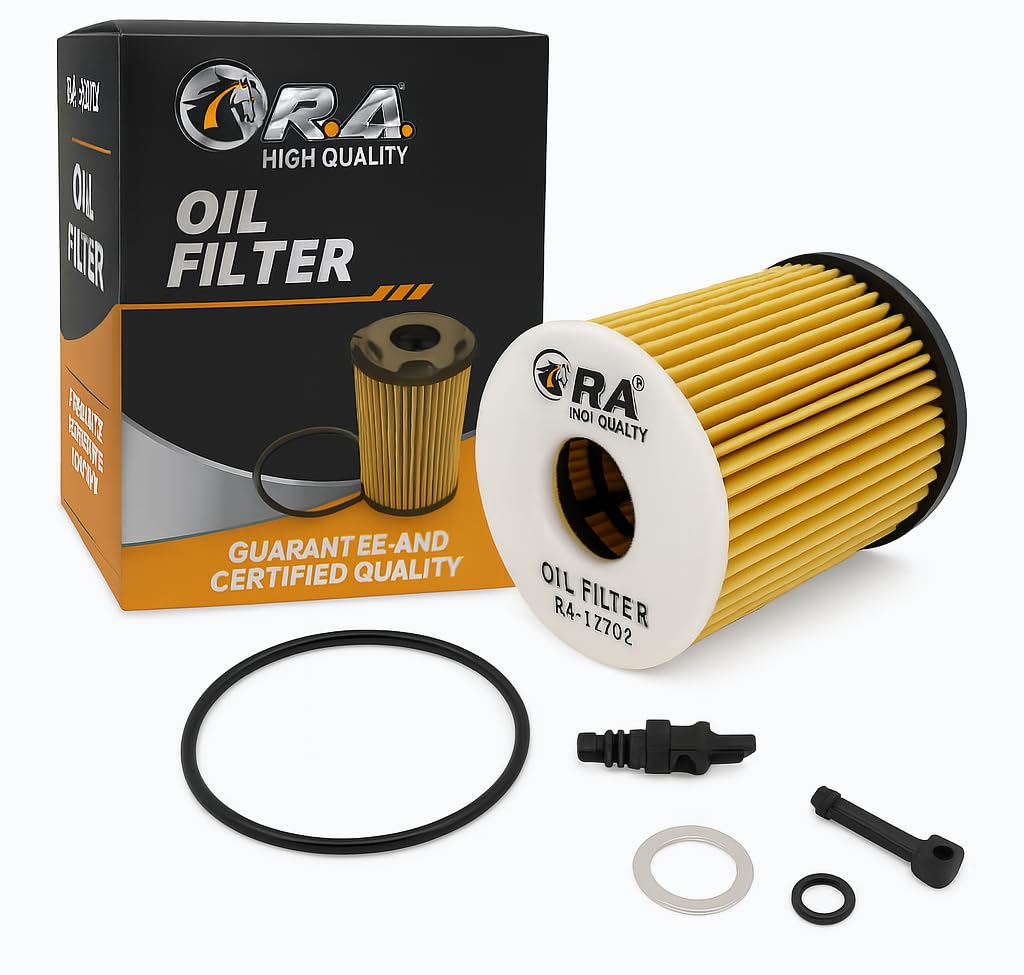 RA-12782 Engine Oil Filter 15K Mile Change Automotive Replacement Interval Cartridge for Select Models Hyundai Accent Elantra Kona Santa Fe Sonata Tucson Venue Kia