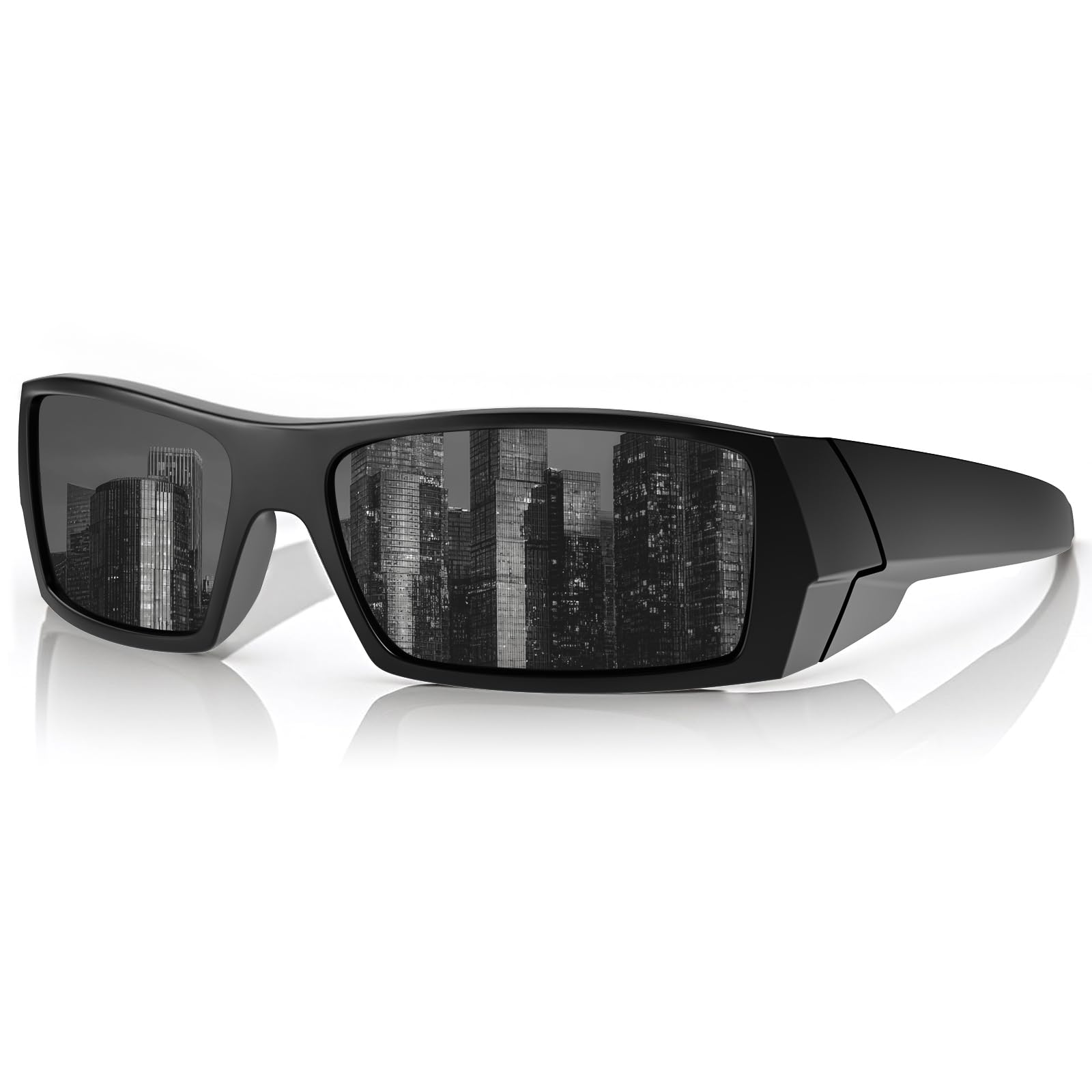 WISTON Z87 - Gafas de sol envolventes para hombre, rectangulares, UV400, para trabajo deportivo 8231