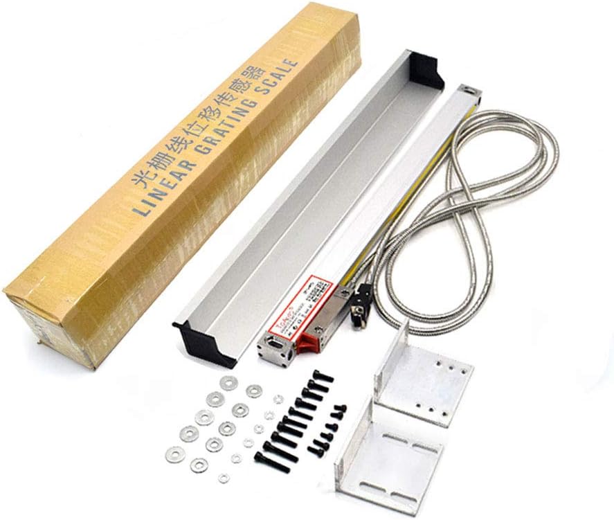 Digital Readout 5um Linear Scale 150mm Travel Length 6" match DRO 2/3 Axis for CNC Milling Drill EMD Machine, DHL Ship, 4-7 Business Days