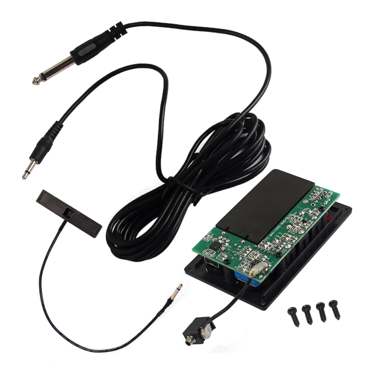 ibasenice 3sets Mute Preamp Pickup Eq Per Violino Elettrico Accessorio Piezoelettrico Con Cavo Di Uscita Per Del Suono e Suppressore Di Rumore Facile Da Trasportare Per Performance Live
