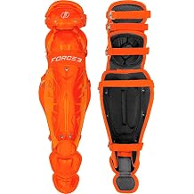 Force3 Pro Gear Solid State Catcher Shin Guards with Dupont Kevlar