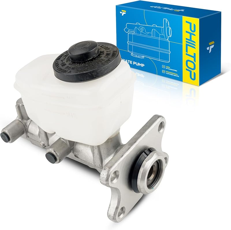 PHILTOP M39996 Brake Master Cylinder with Reservoir Fit for Toyota | 1989-1991, 1993 Toyota Pickup 3.0L/2.4L 4WD, 1992, 1994-1995 Toyota Pickup DLX 3.0L/2.4L Direct Fit OE Replacement