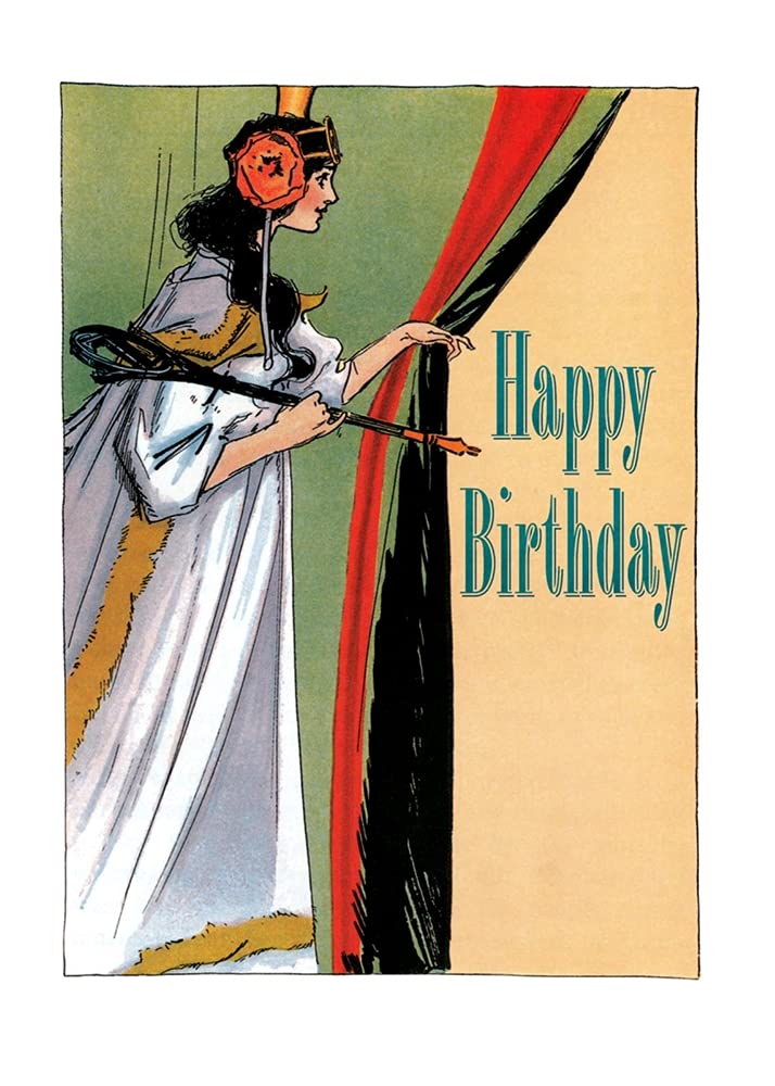Amazon.com: Princess Ozma Drawing Back Curtain - Birthday Greeting Card ...