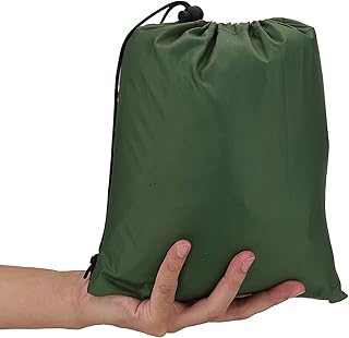 01 Lona para barraca, barraca de lona para acampamento, lona impermeável para chuva, barraca, abrigo de lona, lona para acampamento (verde)