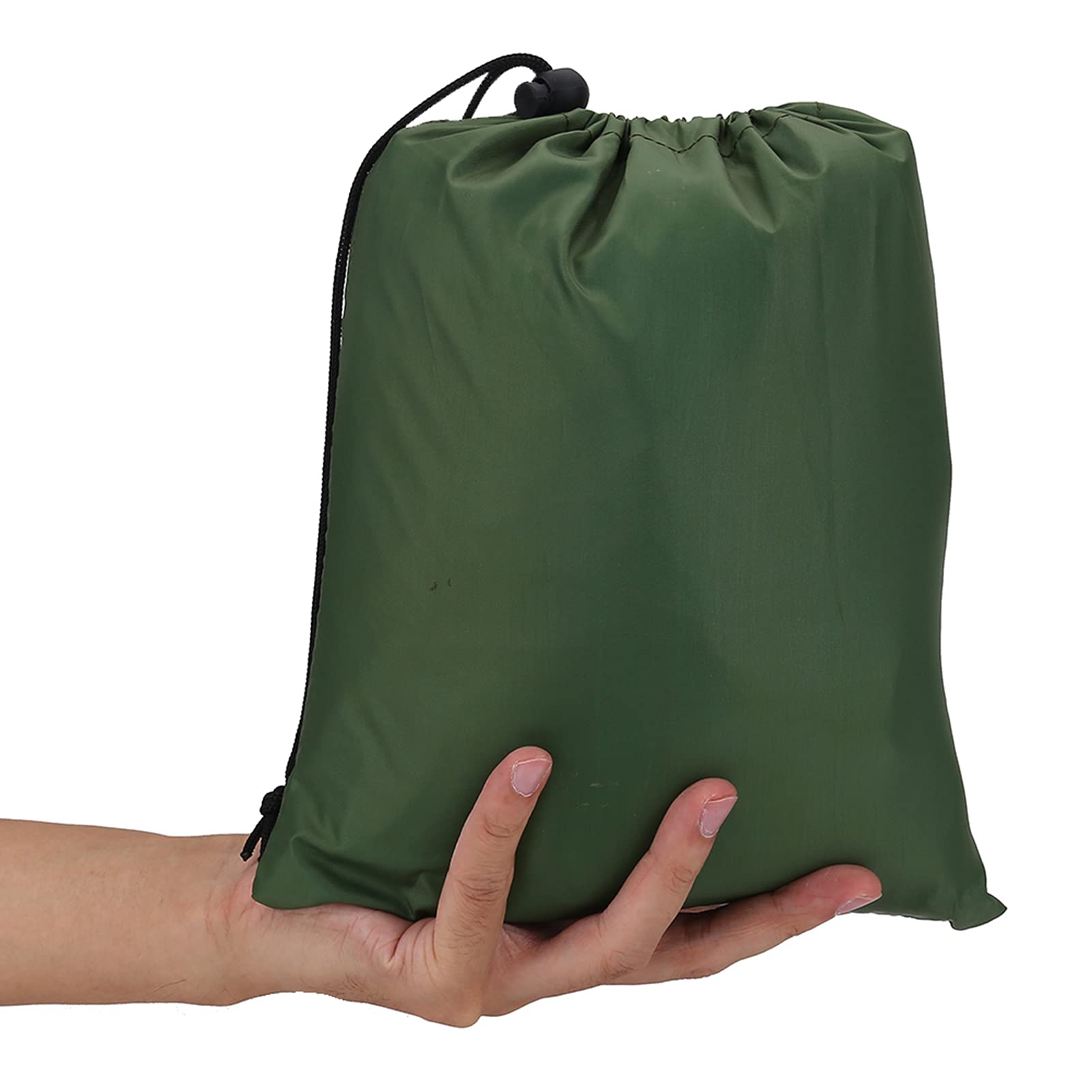 Bâche Tente Tapis de Sol Etanche Toile Imperméable Multifonction Pare- Protection UV Portable Léger pour Camping Randonnée Pique-Nique Plage en Plein Air (Couleur : Vert)