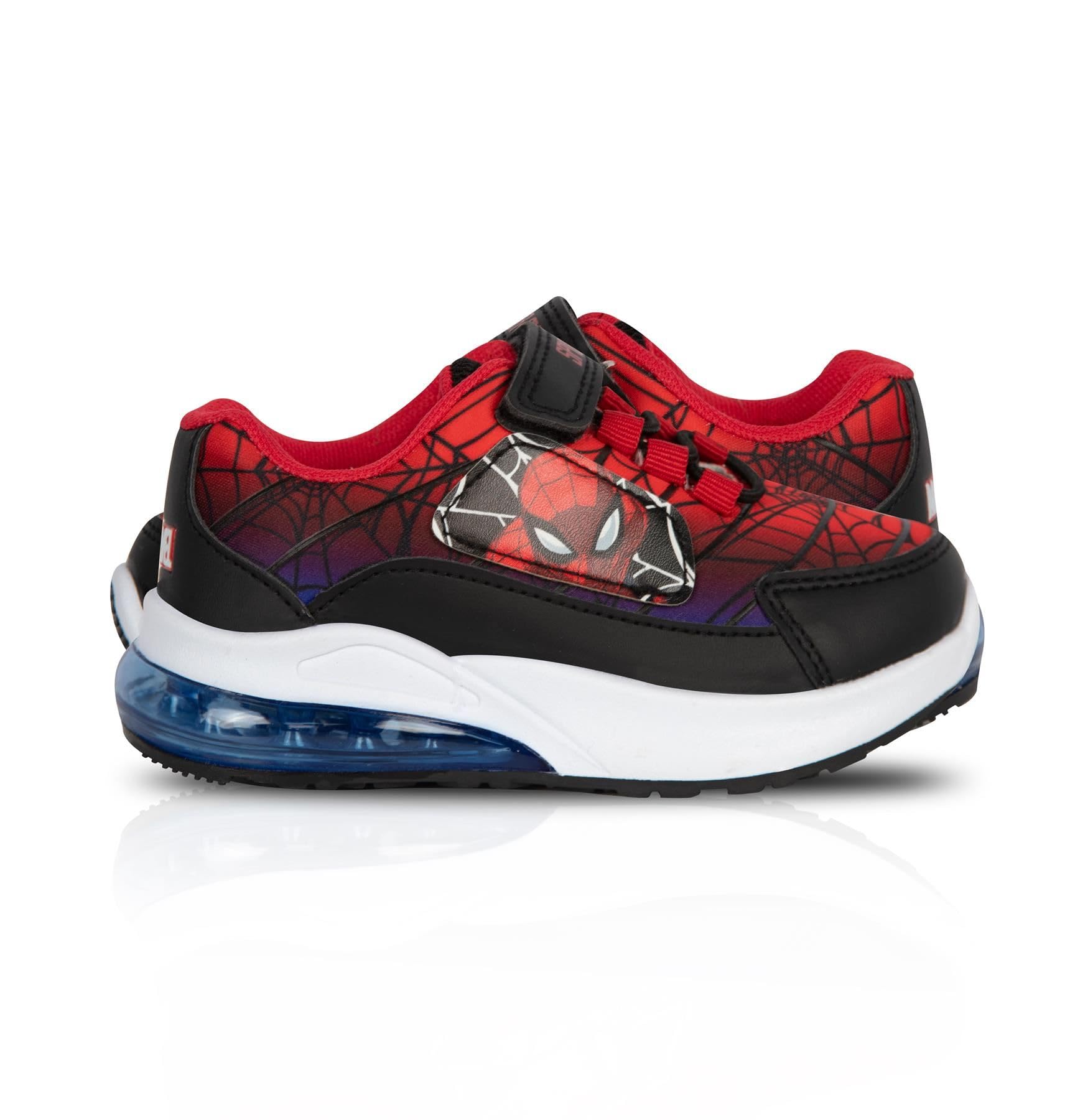 Scarpe da ginnastica Spiderman Deboss per bambini con licenza ufficiale, durevoli, eleganti, comode, leggere, antiscivolo, per festival, feste, incredibili avventure da indossare tutti i giorni per