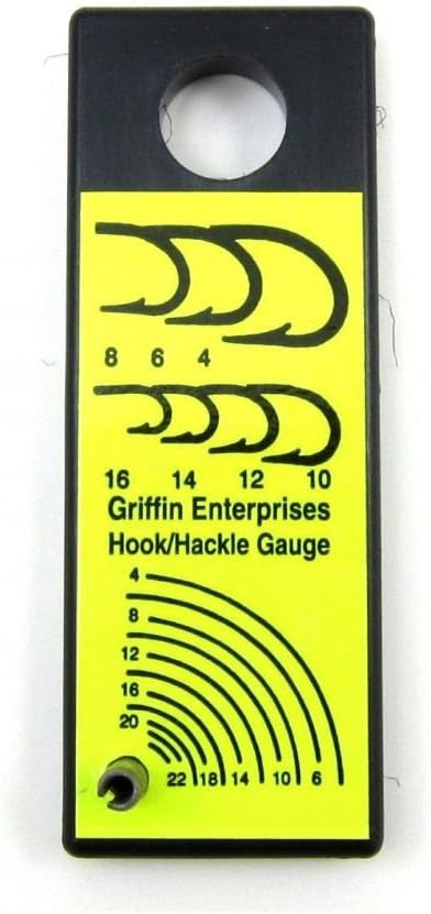 Hook and Hackle Guage ::: Fly Tying Tools