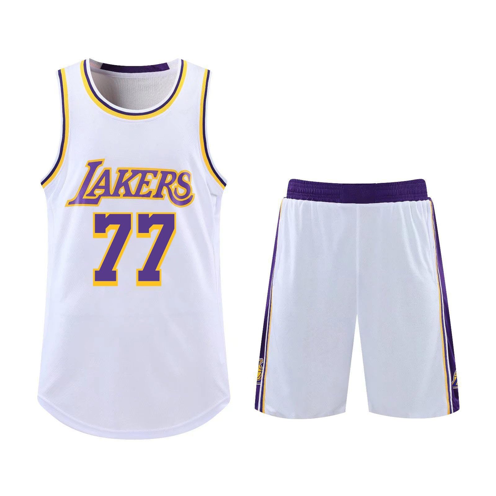 Conjunto de Baloncesto para Niños y Adolescentes - Camiseta sin Mangas y Pantalón Corto, Ideal para Partidos y Práctica