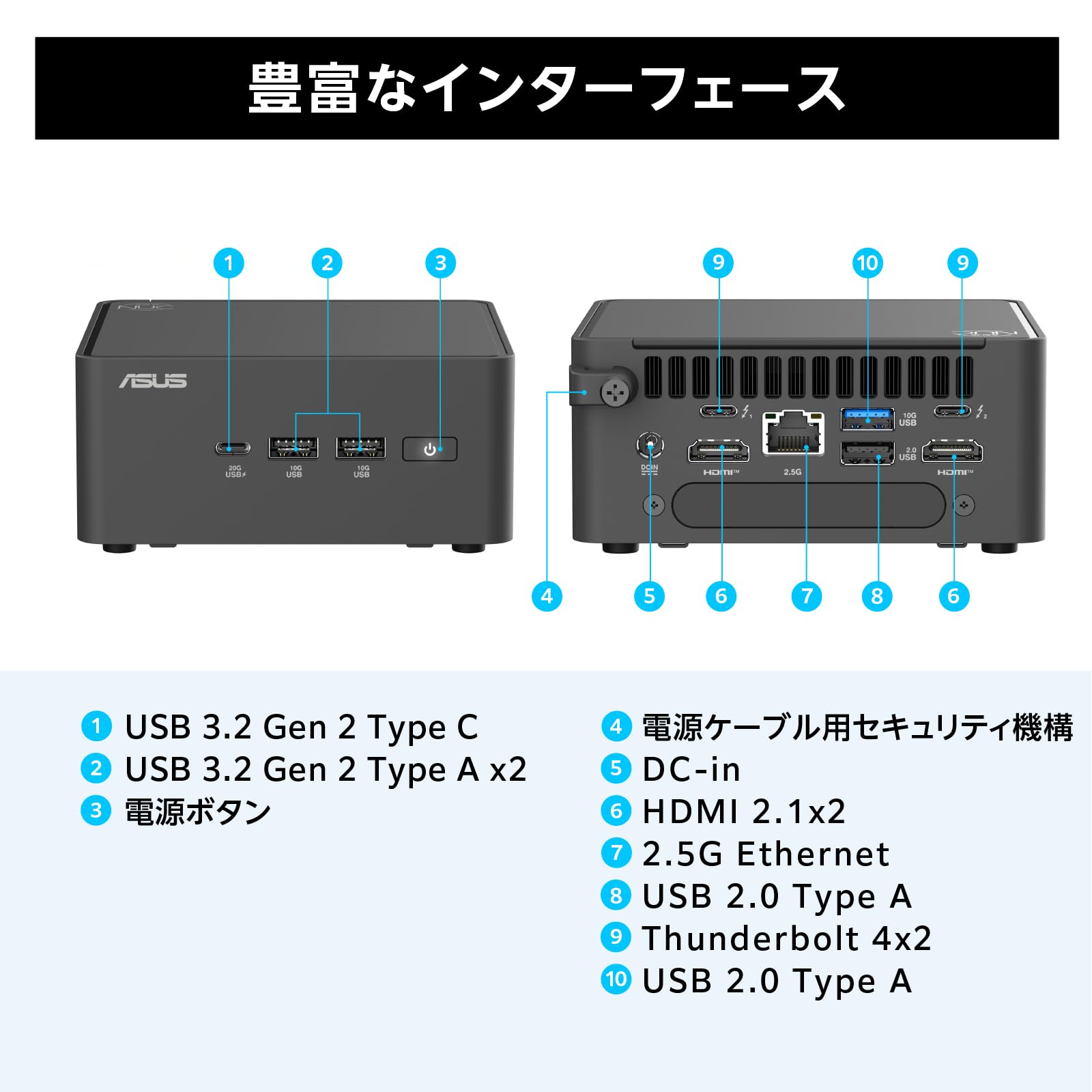 Amazon.co.jp: ASUS NUC ミニPC Intel Core Ultra 7